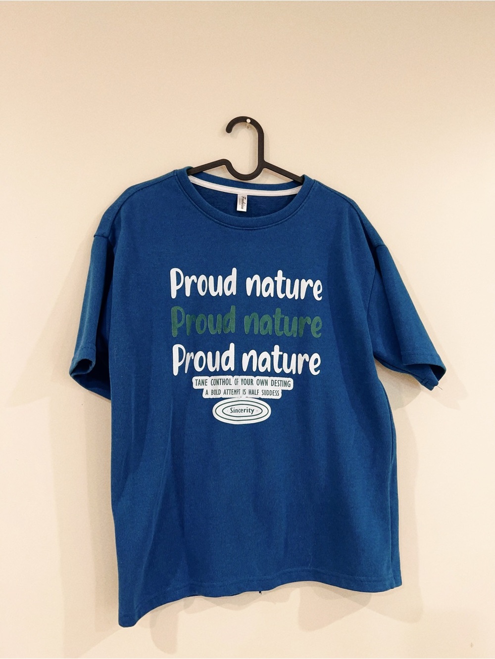 Proud Nature Graphic Tee - Blue